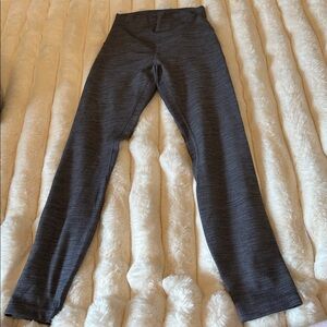 lululemon size 4 blue and gray leggings
